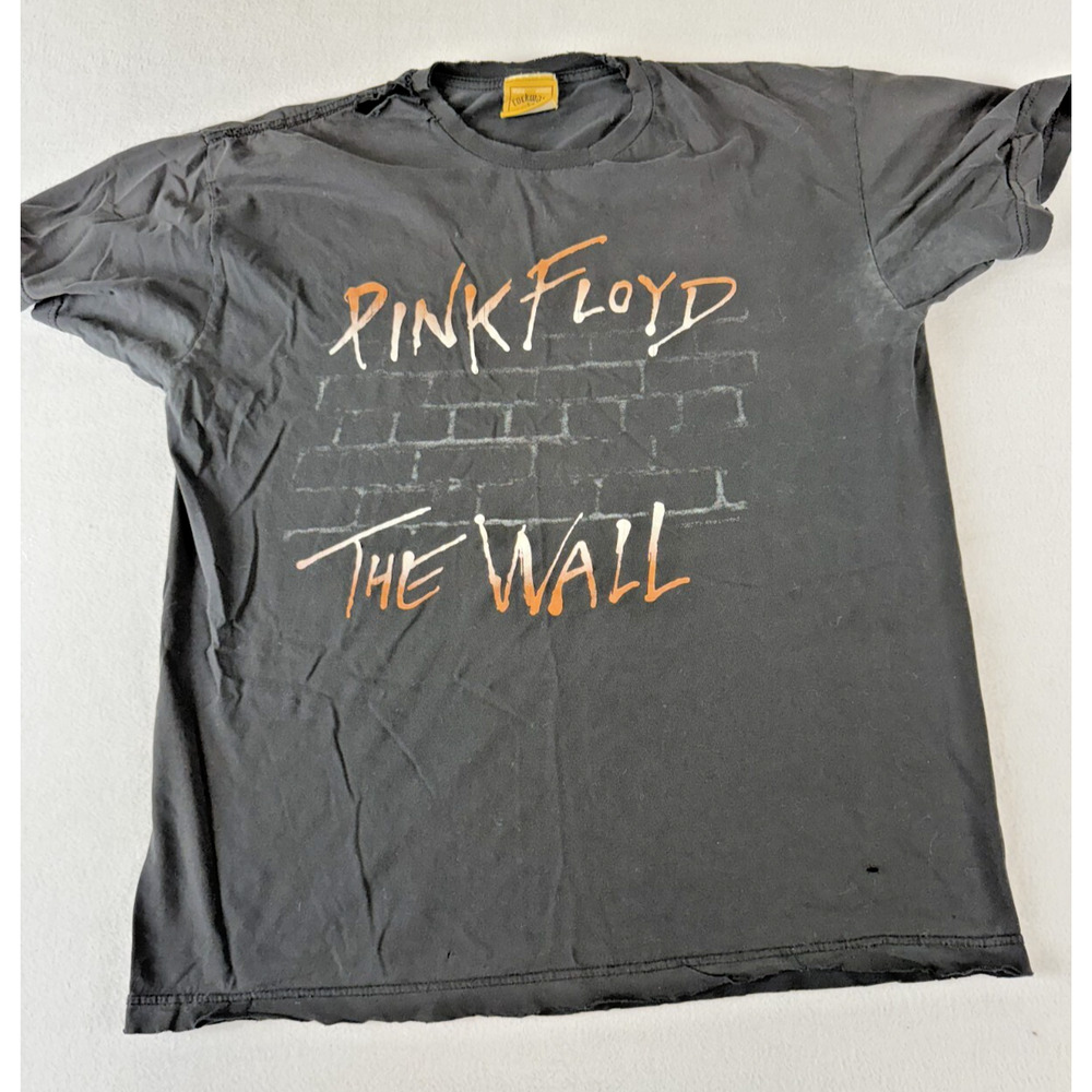 Pink Floyd The Wall T-Shirt‎ by Rockware Men's Large Black Well loved holes